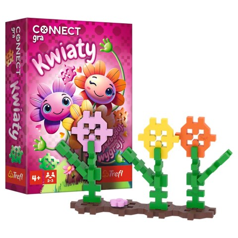 Gra dla dzieci Connect Kwiaty Trefl 02887 Trefl Gry