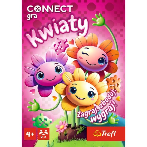 Gra dla dzieci Connect Kwiaty Trefl 02887 Trefl Gry