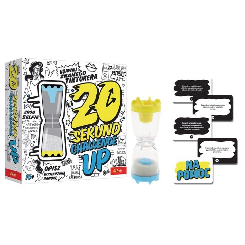 Gra planszowa 20 sekund challenge: nowe rozdanie Trefl 02903 Trefl Gry