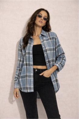 Koszula Damska Model Salina BLU0228 A52 Multicolor - Roco Fashion Roco Fashion