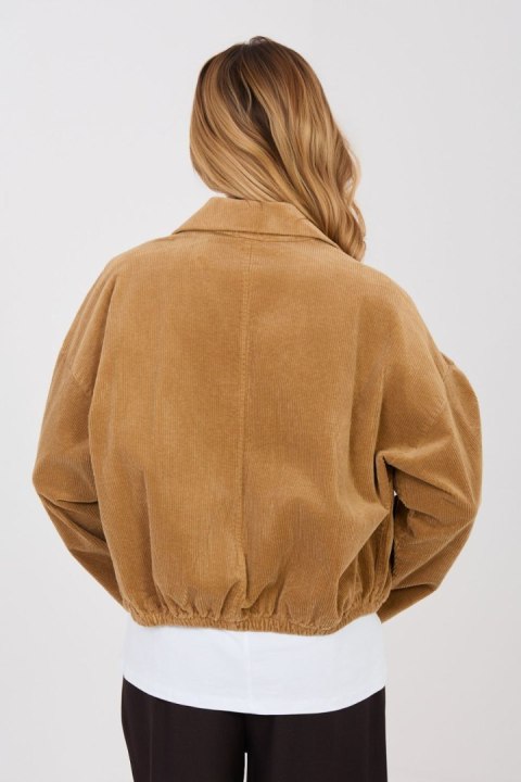 Kurtka Damska Model IT-KR-FL10163.10 Camel - Rue Paris Rue Paris