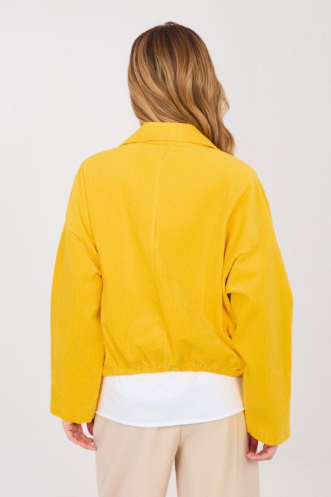 Kurtka Damska Model IT-KR-FL10163.10 Dark Yellow - Rue Paris Rue Paris