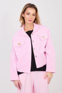 Kurtka Damska Model IT-KR-FL10163.10 Light Pink - Rue Paris Rue Paris