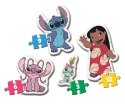 Moje Pierwsze Puzzle 3-6-9-12 STITCH Clementoni 20595 Clementoni