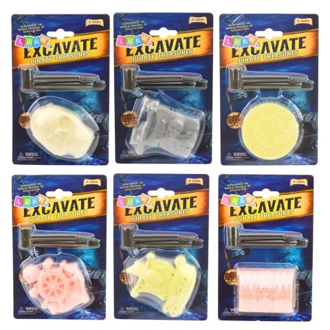 Piracki Zestaw Archeologiczny Wykopaliska Skarbów Narzędzia LEAN TOYS