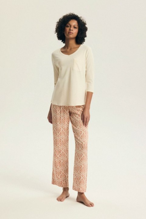 Piżama Damska Model Denise 43671 Ecru - Henderson Henderson