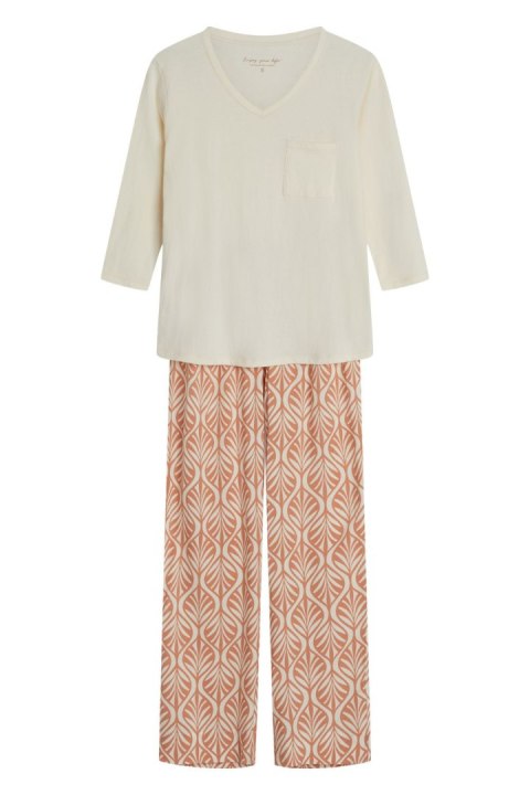 Piżama Damska Model Denise 43671 Ecru - Henderson Henderson