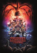 Puzzle 1000 NETFLIX STRANGER THINGS Plakat Clementoni 39713 Clementoni