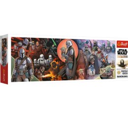 Puzzle - 1000 - Panorama - Star Wars - Przygody Mandaloriana - Trefl 29052 Trefl Puzzle