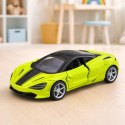 Samochód Sportowy Metalowy Napęd Światła Dźwięki Zielony 1:32 LEAN TOYS