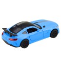 Samochód Sportowy Metalowy Otwierane Drzwi Światła Dźwięki Niebieski 1:32 LEAN TOYS