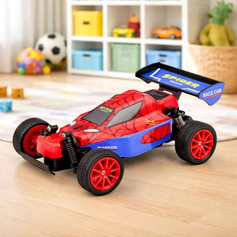 Samochód Wyścigówka Superbohatera Zdalnie Sterowana RC Czerwona Marka niezdefiniowana