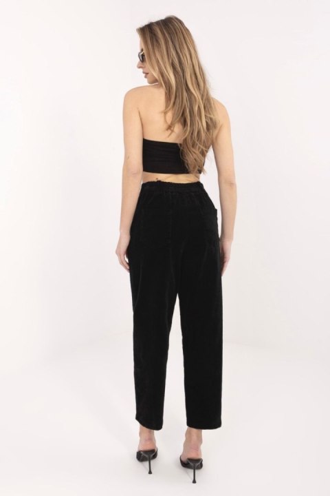 Spodnie Damskie Model IT-SP-FL8916.80 Black - Rue Paris Rue Paris