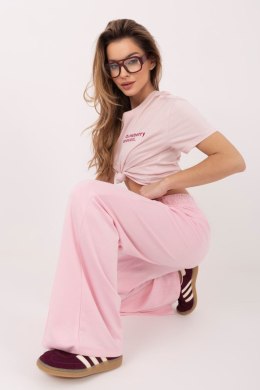 Spodnie Dresowe Model RV-DR-A1062.08 Light Pink - Rue Paris Rue Paris