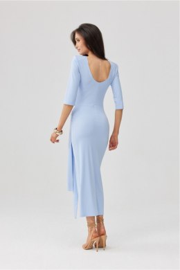 Sukienka Model Lidiana BLE SUK0552 Błękit - Roco Fashion Roco Fashion
