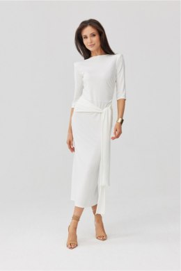 Sukienka Model Lidiana EKR SUK0552 Ecru - Roco Fashion Roco Fashion