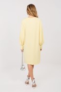 Sukienka Model RV-SK-A1059.17 Light Yellow - Rue Paris Rue Paris