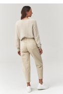 Sweter Damski Model C40 Light Beige - Makadamia Makadamia