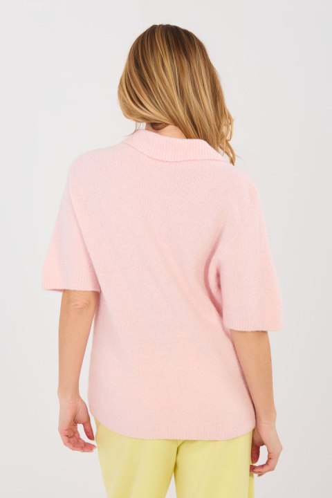 Sweter Damski Model MI-SW-0120.16 Light Pink - Italy Moda Italy Moda