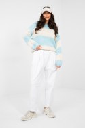 Sweter Damski Model MI-SW-0203.71 Light Blue - Italy Moda Italy Moda