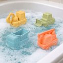 Zabawki Dla Malucha Gumowe Pojazdy Do Rozłączania Zabawy Kąpieli 4 szt. LEAN Toys