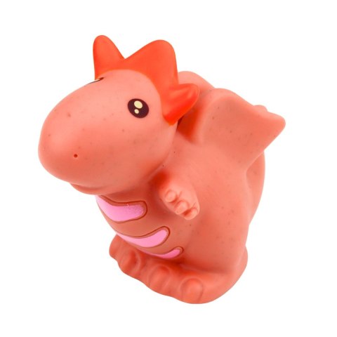 Zestaw Gumowe Dinozaury Edukacyjne Do Kąpieli Zabawy Pastelowe 6 szt. LEAN Toys