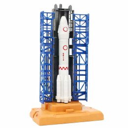 Zestaw Kosmiczny Kosmonauci Wieża Startowa Rakieta Wahadłowiec LEAN Toys