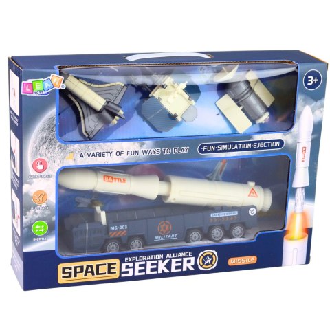 Zestaw Kosmiczny Rakieta Wahadłowiec Satelita Pojazd Transportowy Marka niezdefiniowana