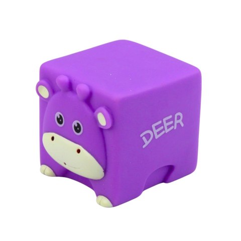 Zestaw Miękkie Klocki Gumowe Zwierzątka Edukacyjne Kolorowe 6 szt. LEAN Toys