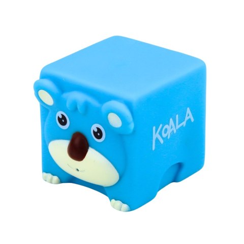 Zestaw Miękkie Klocki Gumowe Zwierzątka Edukacyjne Kolorowe 6 szt. LEAN Toys