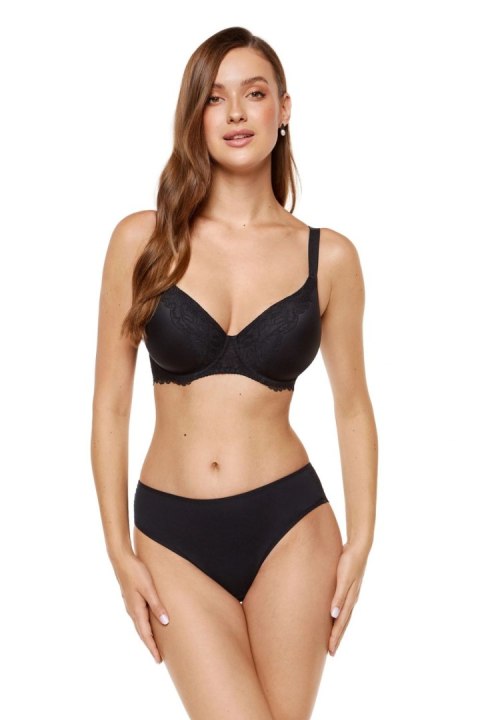 Biustonosz push up Biustonosz Usztywniany Model Kiara B5 Black - Gorteks Gorteks