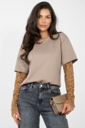 Bluzka Model IT-BZ-22128.27 Dark Beige - Italy Moda Italy Moda