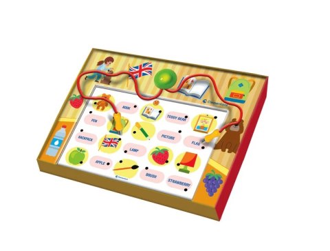 Gra edukacyjna Interaktywny Quiz Angielski Język Polski Clementoni 50943 Clementoni