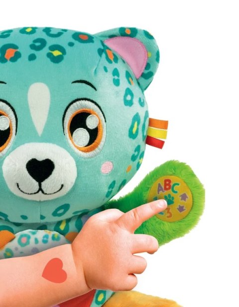 Interaktywne Słodkie Lamparty Troskliwa Mama Czita Język Polski Clementoni 50935 Clementoni