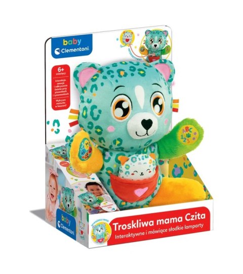 Interaktywne Słodkie Lamparty Troskliwa Mama Czita Język Polski Clementoni 50935 Clementoni