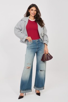 Koszulka Top Model D16197AJ02864A Dark Red - Sublevel Sublevel