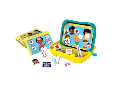 Magnetyczna Edukacyjna Walizeczka Doktora Uczę się Bawiąc Język Polski Clementoni 50393 Clementoni