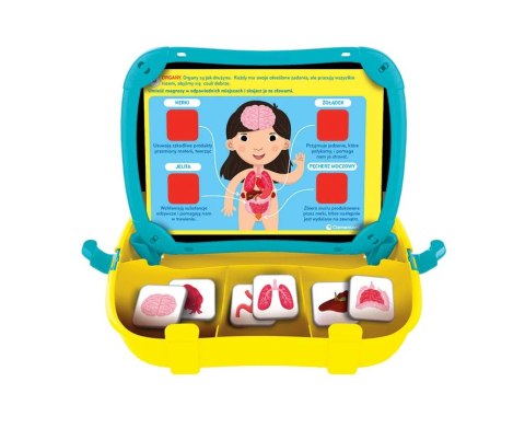 Magnetyczna Edukacyjna Walizeczka Doktora Uczę się Bawiąc Język Polski Clementoni 50393 Clementoni