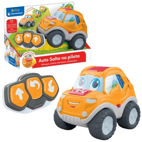 Mówiące Edukacyjne Zdalnie Sterowane Przewrotne Autko Salto Język Polski Clementoni 50936 Clementoni