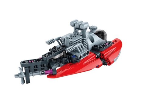 Naukowa Zabawa Klocki Laboratorium Mechaniki Motorówka Język Polski Clementoni 50247 Clementoni