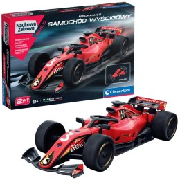 Naukowa Zabawa Klocki Laboratorium Mechaniki Samochód Wyścigowy Język Polski Clementoni 50870 Clementoni