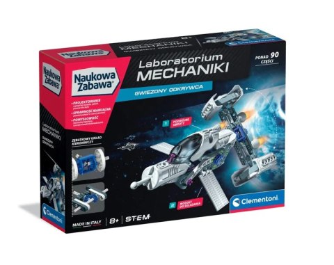 Naukowa Zabawa Laboratorium Mechaniki Gwiezdny Odkrywca Język Polski Clementoni 50251 Clementoni