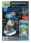 Naukowa Zabawa Mikroskop Digital Interaktywny z AI i Kamerą Wi-Fi Język Polski Clementoni 50406 Clementoni