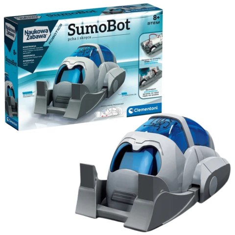 Naukowa Zabawa Zestaw Laboratorium Robot SumoBot Język Polski Clementoni 50635 Clementoni
