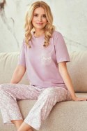 Piżama Damska Model Adria 3540 Powder Pink - Taro Taro