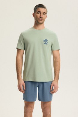 Piżama Męska Model Break 44507 Light Green - Henderson Henderson