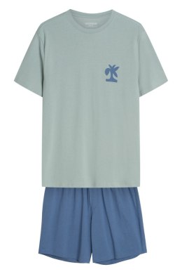 Piżama Męska Model Break 44507 Light Green - Henderson Henderson