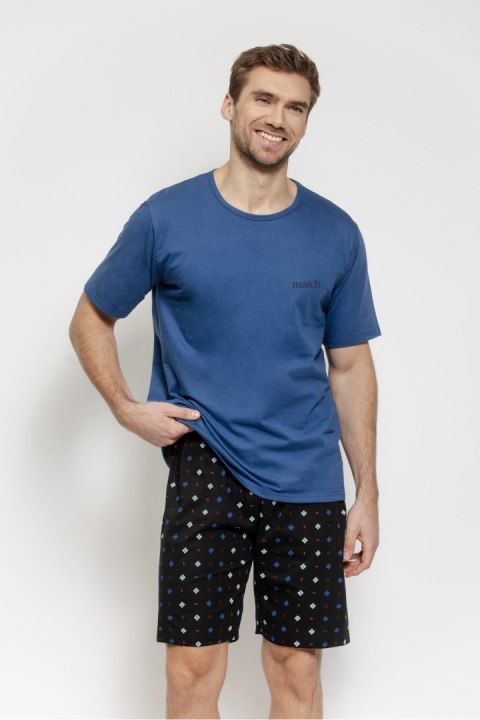Piżama Męska Model Matteo 3580 Jeans - Taro Taro