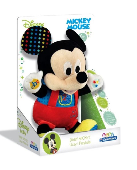 Pluszowy Interaktywny Disney Baby Miki Uczy i Przytula Język Polski Clementoni 50131 Clementoni