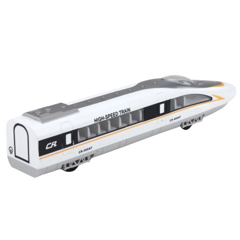 Pociąg Pośpieszny High Speed Otwierane Drzwi Napęd Światła Dźwięki LEAN Toys